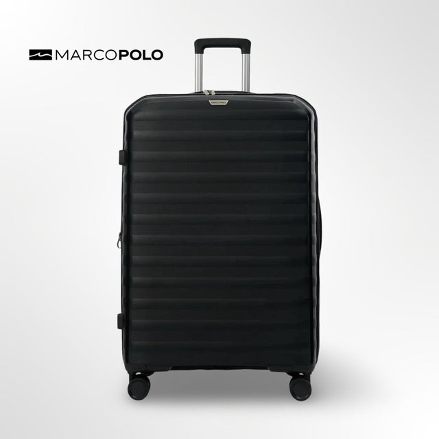 מזוודה קשיחה גדולה 29 אינץ' MARCO POLO SYMPHONY  בלתי שבירה עם הרחבה במבצע יחודי לאתר