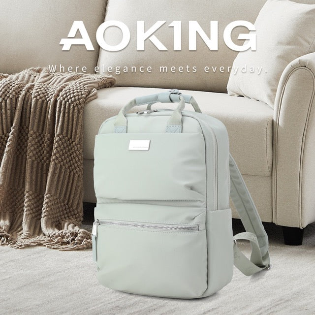 תיק גב טיסה לנשים ו תיק סטודנטים נשים - 3 צבעים AOKING