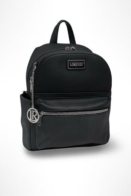 תיק נשים גב שחור פראדה ניילון LORENZO ניו יורק