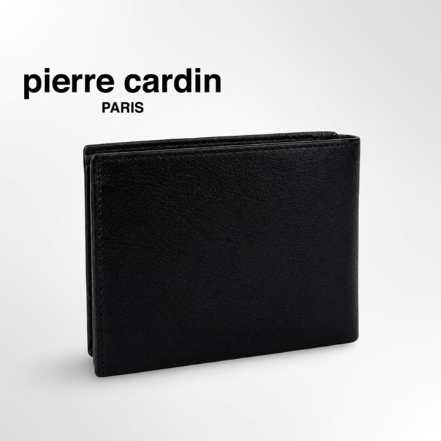 ארנק גבר דק במיוחד Pierre Cardin מעור איטלקי – עם הגנת RFID