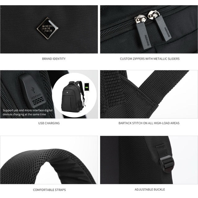 🎒 AOKING – Рюкзак для ноутбука, деловых поездок, учебы и путешествий. Официальный импортер.