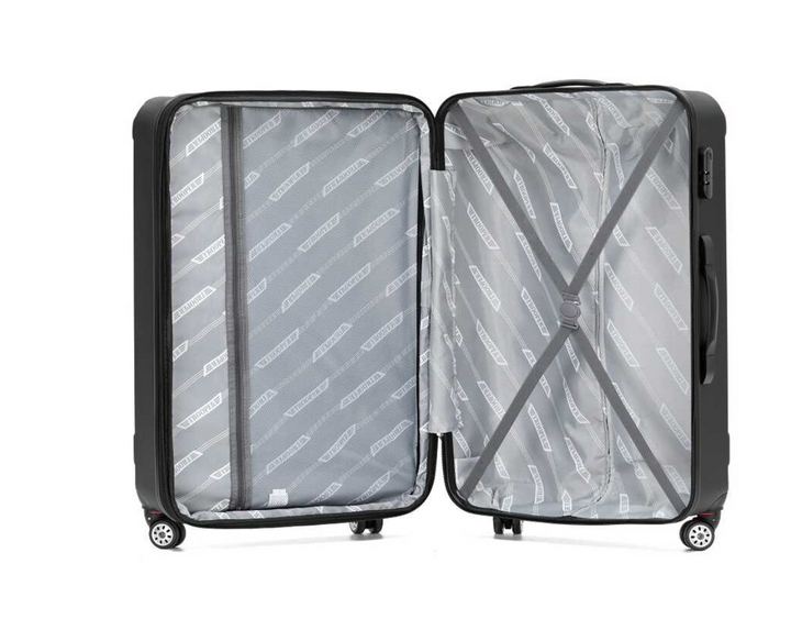 حقيبة سفر تروبر ميسوري الصلبة بلون البودرة 28 بوصة