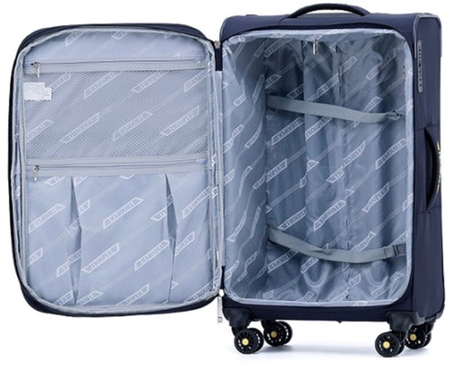 حقيبة سفر رمادية من طراز Trooper Montreal مقاس 24 بوصة