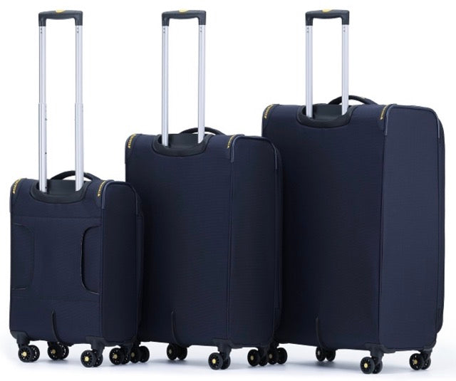 حقيبة سفر رمادية من طراز Trooper Montreal مقاس 24 بوصة