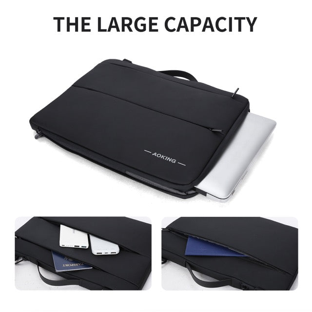💼 Боковая сумка для ноутбука. Профессиональная сумка для ноутбука AOKING – стильный минимализм. Безупречный стиль. 2 размера. Официальный импортер.