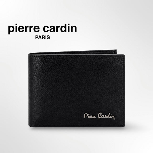 ארנק גבר דק במיוחד Pierre Cardin מעור איטלקי – עם הגנת RFID