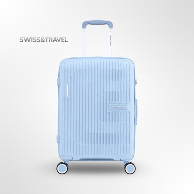 SWISS-TRAVEL מזוודה גדולה בגודל 28׳׳ אינץ שחור במבצע חסר תקדים קשיחה ובלתי שבירה