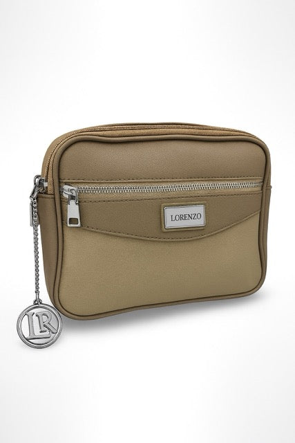 תיק נשים LORENZO אמה תיק צד עור טבעוני