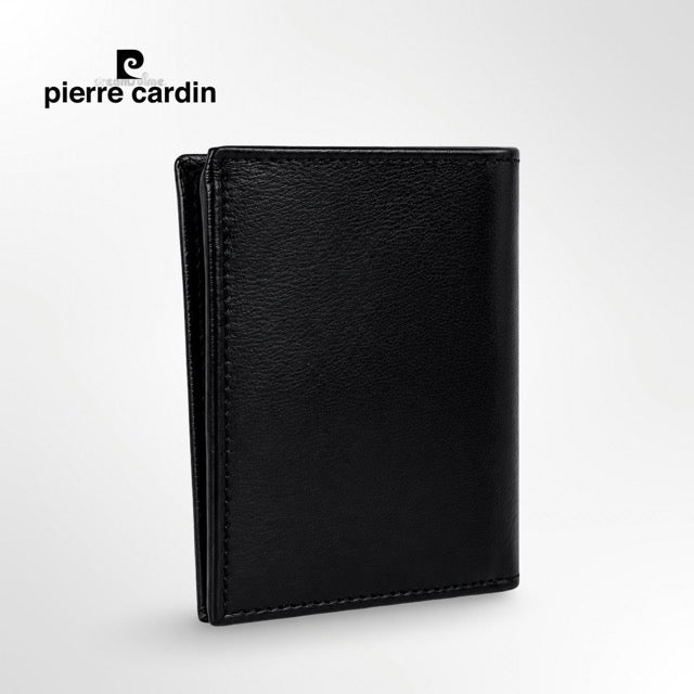 ארנק עור לגבר Pierre Cardin מעור ברידג׳ איטלקי – תוצרת איטליה