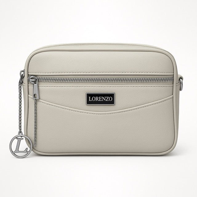 תיק נשים LORENZO אמה תיק צד עור טבעוני