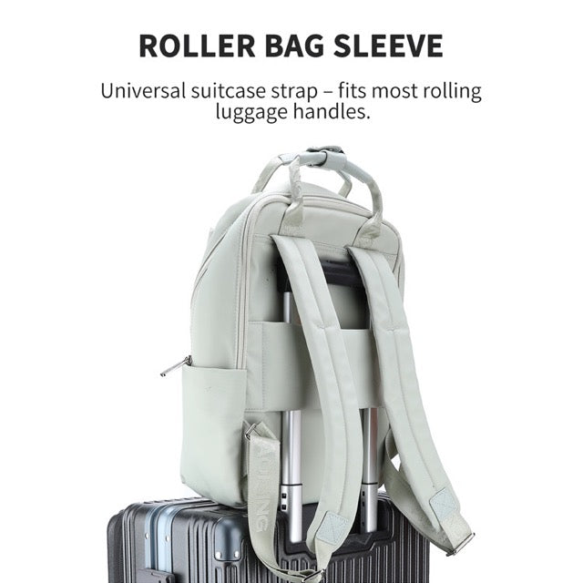 תיק גב טיסה לנשים ו תיק סטודנטים נשים - 3 צבעים AOKING