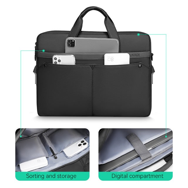 حقيبة جانبية للكمبيوتر المحمول وحقيبة جانبية للكمبيوتر والأعمال من مارك رايدن، من العلامة التجارية الرائدة.