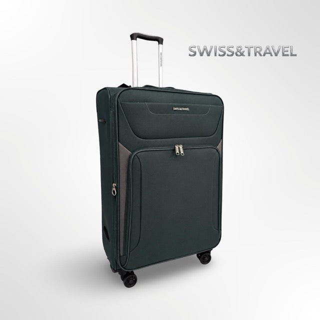 סט טורקיז מזוודות שלישיה במבצע מיוחד מבית SWISS & TRAVEL