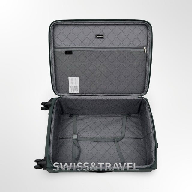 סט טורקיז מזוודות שלישיה במבצע מיוחד מבית SWISS & TRAVEL