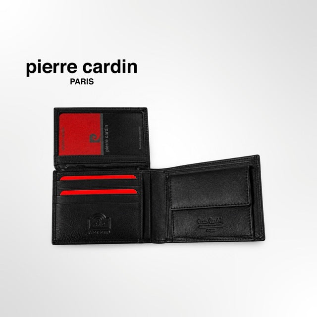 ארנק גבר Pierre Cardin מעור איטלקי משובח – עם הגנת RFID