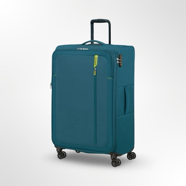 American Tourister Nitestream – מבצע חסר תקדים! 3 מזוודות ירוק חקי מתרחבות לכל נסיעה (מבית סמסונייט)