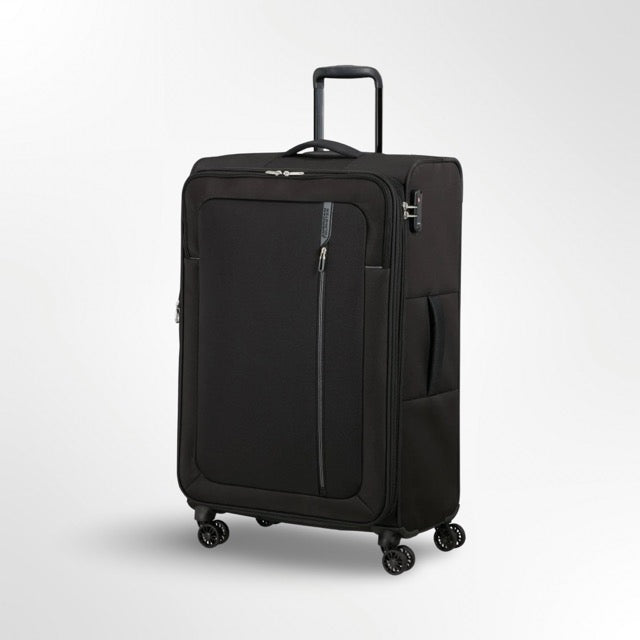 American Tourister Nitestream – מבצע חסר תקדים! 3 מזוודות ירוק חקי מתרחבות לכל נסיעה (מבית סמסונייט)