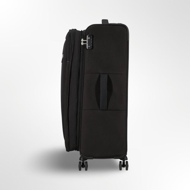American Tourister Nitestream – מבצע חסר תקדים! 3 מזוודות ירוק חקי מתרחבות לכל נסיעה (מבית סמסונייט)