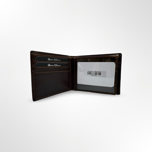 ארנק גברים שחור מעור Alberto Bellucci פירנצה שחור