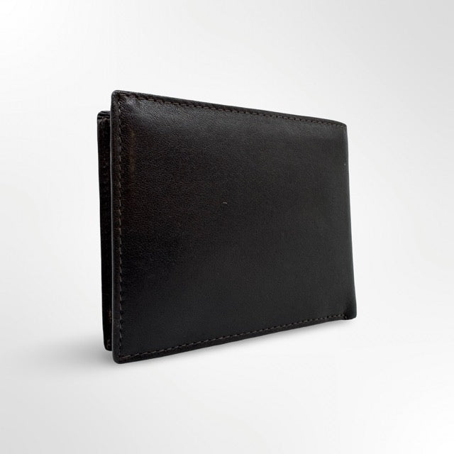 ארנק גברי עור Alberto Bellucci שחור