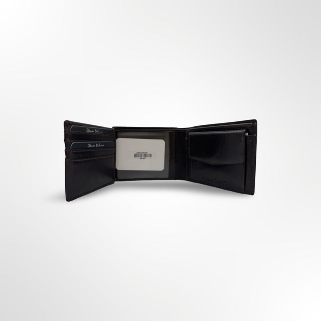 ארנק גברי עור Alberto Bellucci שחור