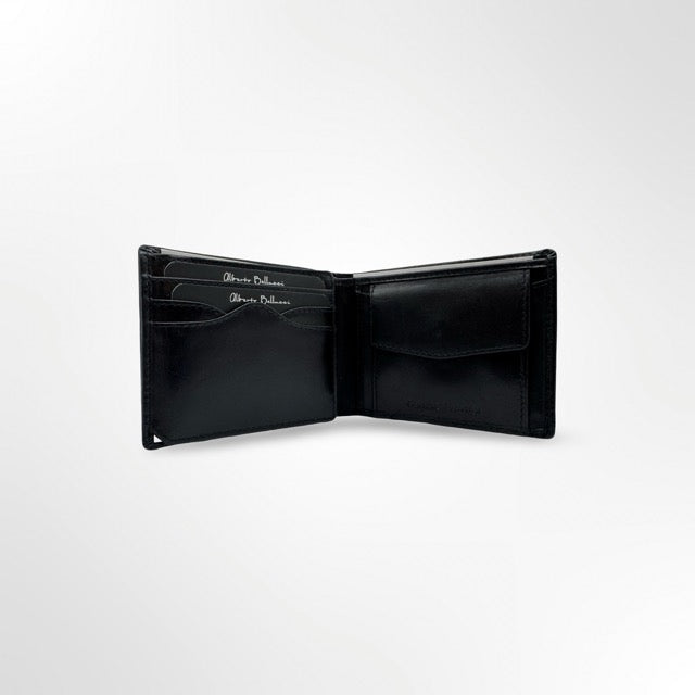 ארנק גבר עור Alberto Bellucci 3D שחור