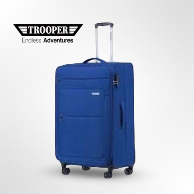 מזוודה בינונית מסדרת לונדון כחול רויאל Trooper London בגודל 24 אינץ