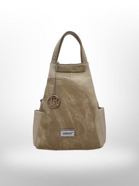 תיק נשים Lorenzo “מעצבתי” (תיק גב)