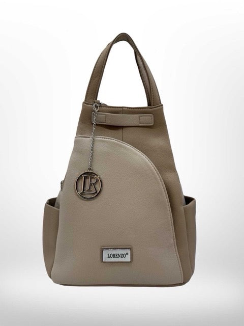 תיק נשים Lorenzo “מעצבתי” (תיק גב)
