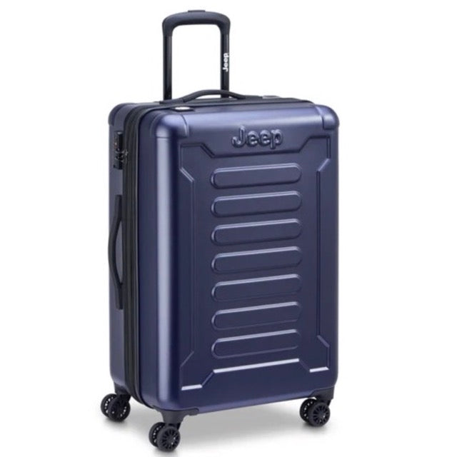 JEEP -  סט מזוודות שלישיה איכותיות קשיחות כחול ג׳יפ