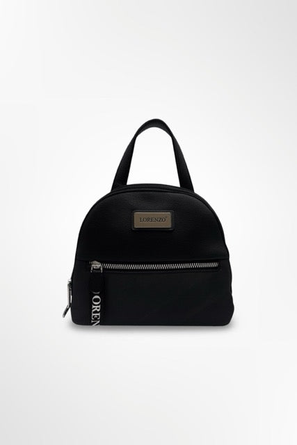 מיני תיק גב “LORENZO” – שחור (SALE)