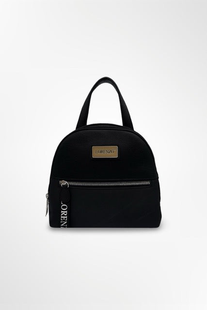מיני תיק גב “LORENZO” – שחור (SALE)