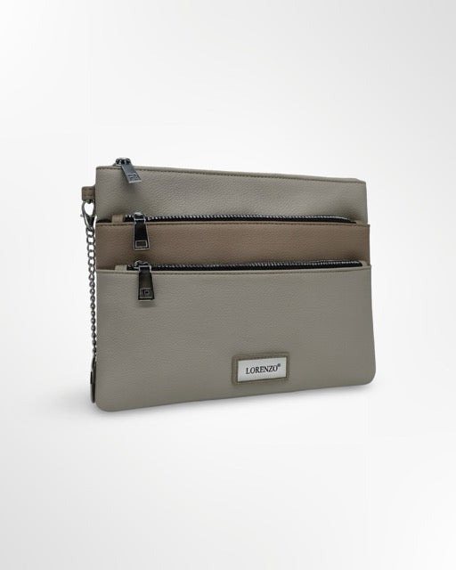 תיק “סנדי ZIPPER כפול” – LORENZO