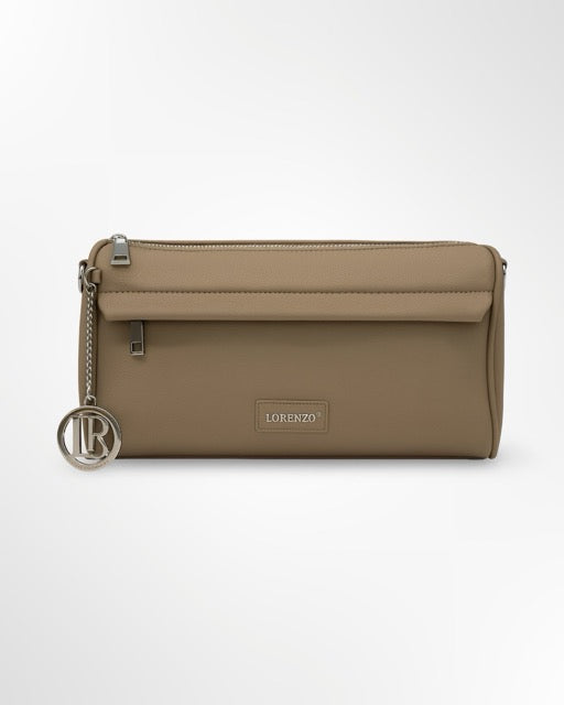 LORENZO תיק סנדי אדום מבית