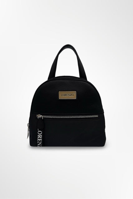 מיני תיק גב “LORENZO” – שחור (SALE)