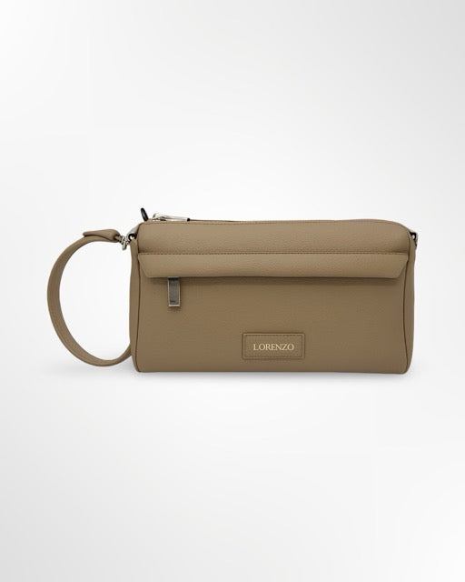 LORENZO תיק סנדי אדום מבית