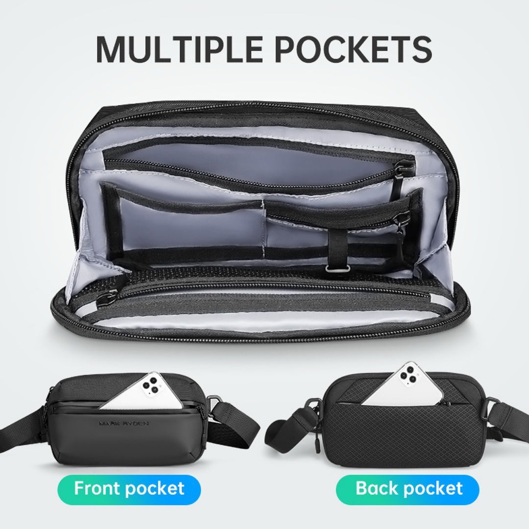 תיק פאוץ צד לגבר MARK RYDEN מארק ריידן מוגן מים