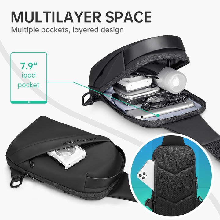 תיק אוכף צד לגבר MARK RYDEN מארק ריידן מוגן מים