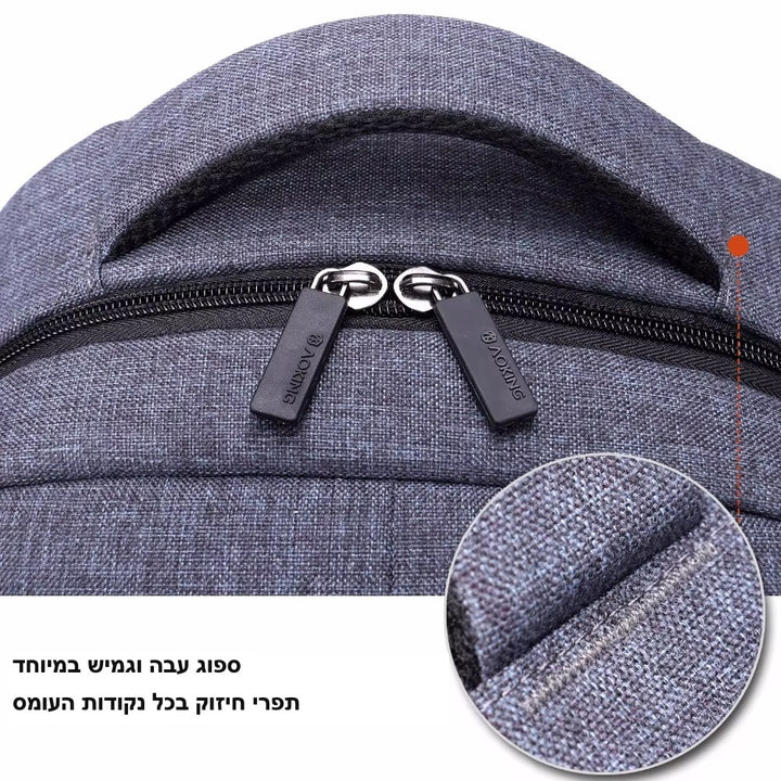 תפרי חיזוק ורוכסנים