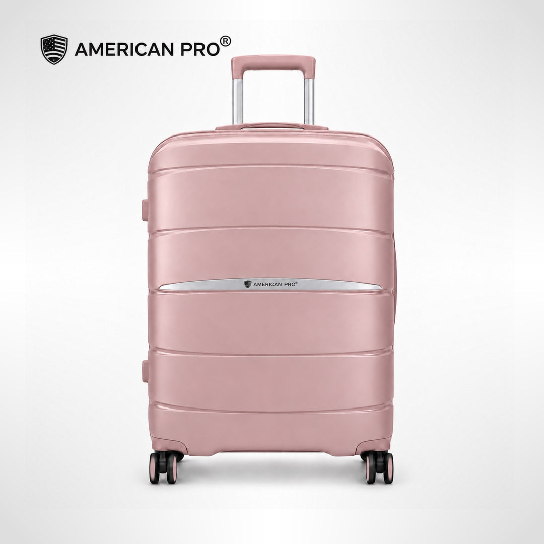 מזוודה AMERICAN PRO 28״ ורוד