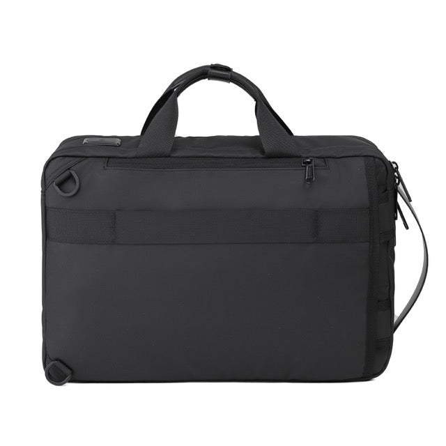 🎒 Рюкзак/деловая сумка премиум-класса, серый, 2-в-1: сумка для ноутбука и деловая сумка, можно носить как на плече, так и на спине – AOKING