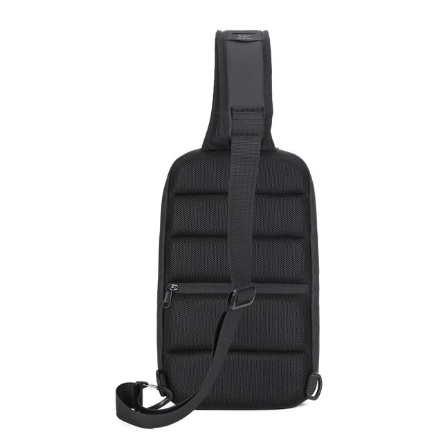 🎒 Роскошная нагрудная/боковая сумка AOKING – компактная, стильная и водонепроницаемая 💧 Официальный импортер 