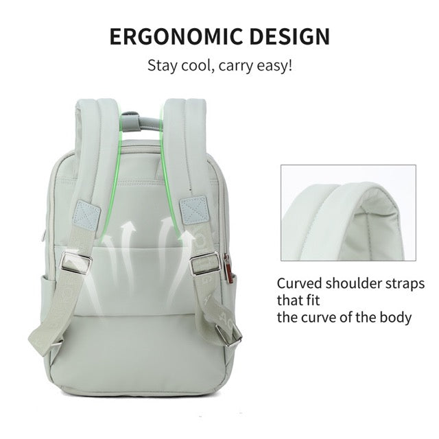 תיק גב טיסה לנשים ו תיק סטודנטים נשים - 3 צבעים AOKING