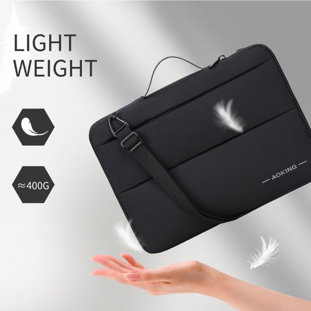 💼 Боковая сумка для ноутбука. Профессиональная сумка для ноутбука AOKING – стильный минимализм. Безупречный стиль. 2 размера. Официальный импортер.