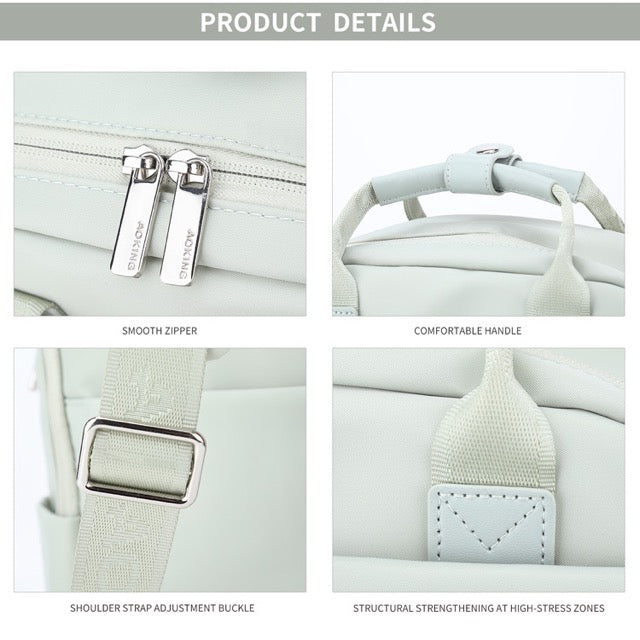 תיק גב טיסה לנשים ו תיק סטודנטים נשים - 3 צבעים AOKING