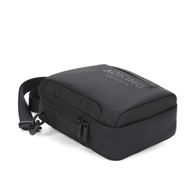 🎒 Мужская компактная сумка через плечо/кроссбоди AOKING - маленький размер, большая вместительность. Официальный импортер.