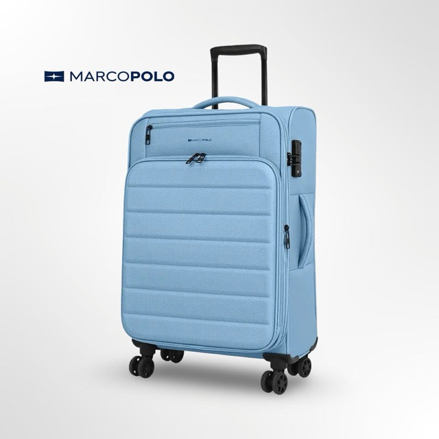 סט 3 מזוודות בד MARCO POLO SKYLINE – סט אחד שמוכן לכל סוג של נסיעה