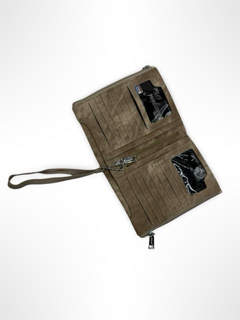 ארנק נשים אפור BIAGINI אווה