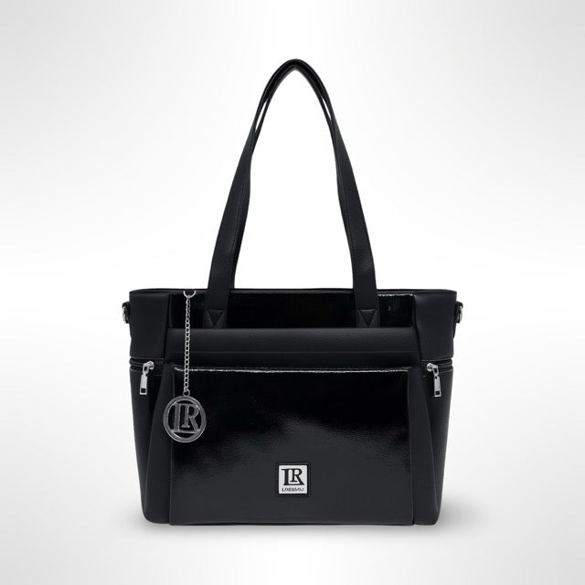 תיק נשים אפור LORENZO לונדון