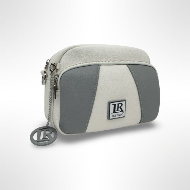 תיק נשים LORENZO מילאנו מיני לבן